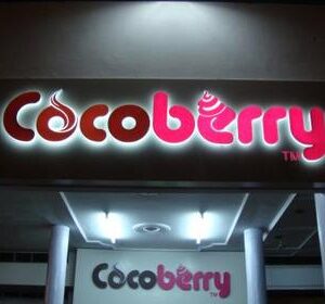 ACP Sign Board with light